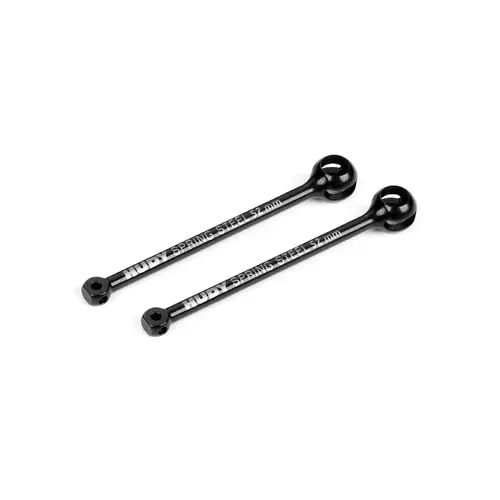 XRAY X4 CVD BB DRIVE SHAFT 52MM - HUDY SPRING STEEL™ (2) - XY305337