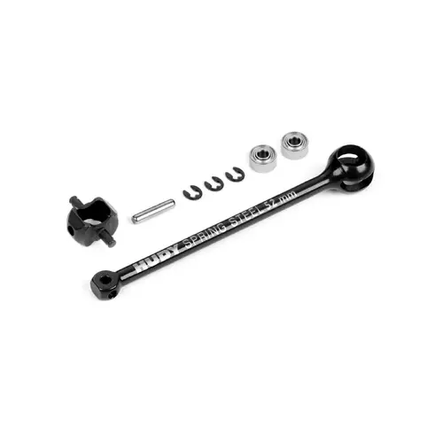 XRAY X4 CVD BB DRIVE SHAFT 52MM - HUDY SPRING STEEL