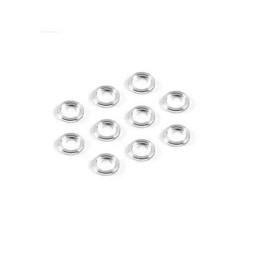 XRAY ALU SHIM 5x7x1.0MM (10) - XY322270