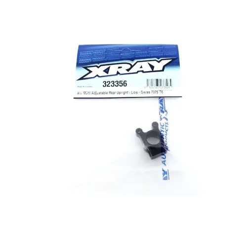 XRAY ALU MULTI ADJUSTABLE REAR UPRIGHT - LOW - SWISS 7075 T6