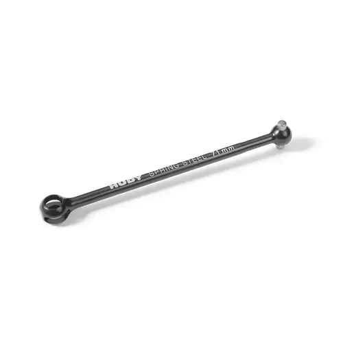 XRAY REAR DRIVE SHAFT 71MM WITH 2.5MM PIN - HUDY SPRING STEEL. - XY325323