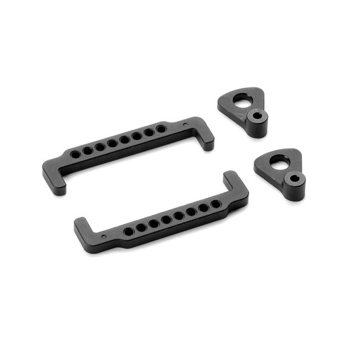 XRAY XB2 Composite Bent Sides Chassis LiPo Battery Backstop (2+2)