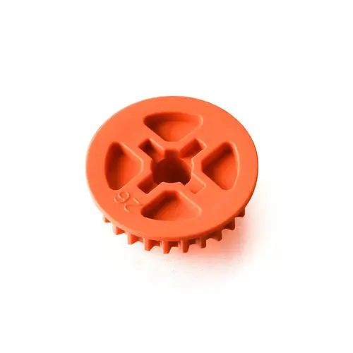 XRAY LOW FRICTION COMPOSITE BELT PULLEY 26T - MID-SIDE - GRAPHITE - XY335886-O