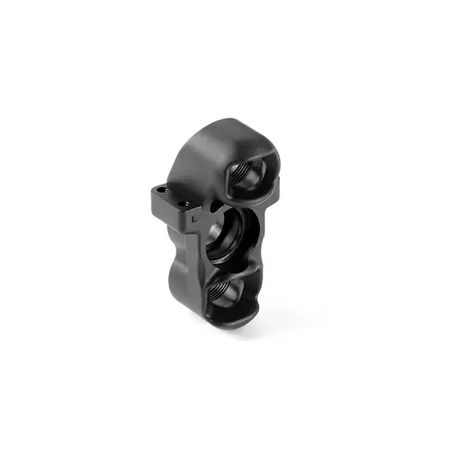 XRAY XB8 16 COMPOSITE STEERING BLOCK - TRAILING AXLE - LEFT - XY352243