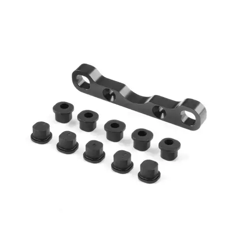 XRAY XT8 Aluminium Rear Lower Suspension Holder For Semi-Split Bulkhead Front - XY353335
