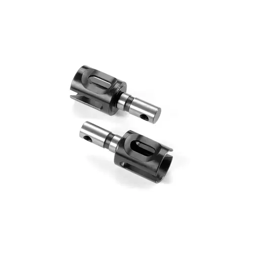 XRAY F/R DIFF OUTDRIVE ADAPTER - V2 - HUDY SPRING STEEL. (2) - XY355065