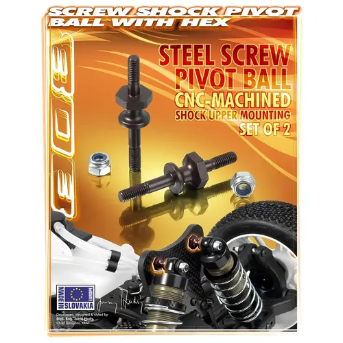 XRAY STEEL SCREW SHOCK PIVOT BALL - XY358047
