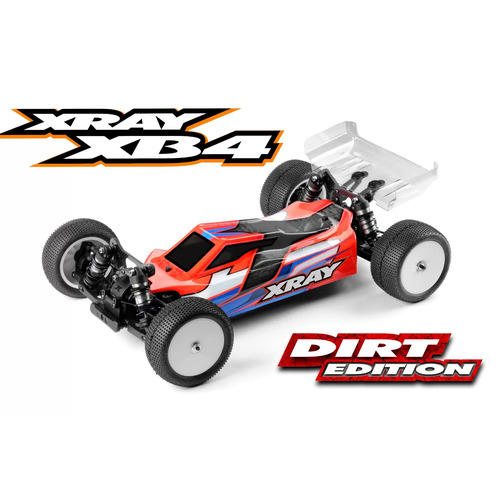 XRAY 1/10 XB4'24 4WD Electric RC Buggy Kit Dirt Edition - XY360015