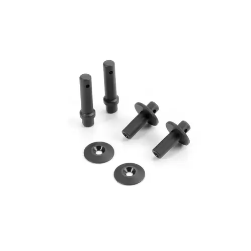 XRAY BODY MOUNT  BATTERY MOUNT & WING SHIM - V2 (2) - XY361320