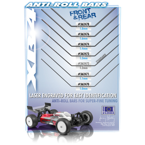 XRAY ANTI-ROLL BAR 1.3 MM - XY362473