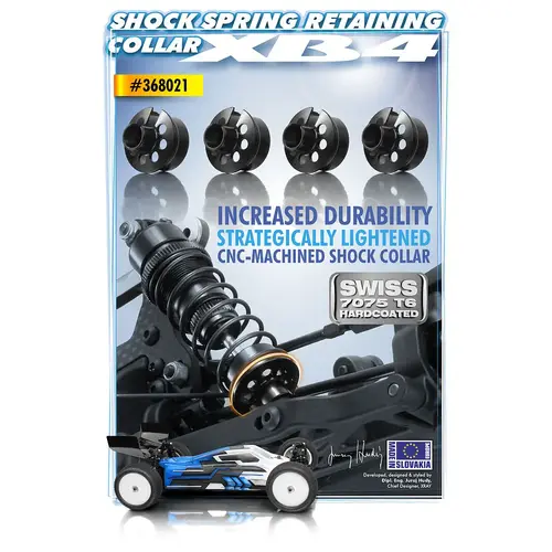 XRAY ALU SHOCK SPRING RETAINING COL - XY368021