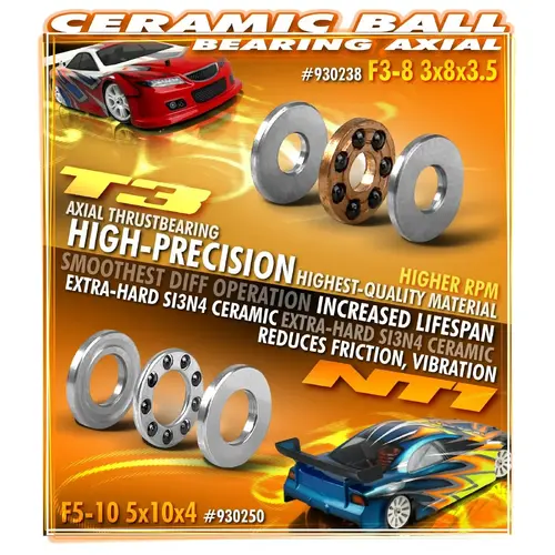 XRAY CERAMIC BALL-BEARING 5X10X4 - XY930250