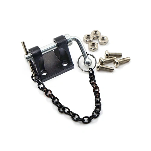 Yeah Racing Adjustable Drop Hitch - Black