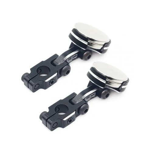 Yeah Racing 1/10 Black Aluminium Magnetic Stealth Body Mount 2Pcs