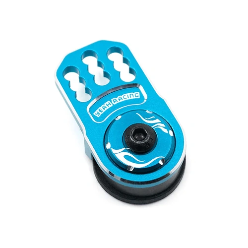 Yeah Racing Blue Aluminium Servo Horn w/ Built in Servo Saver