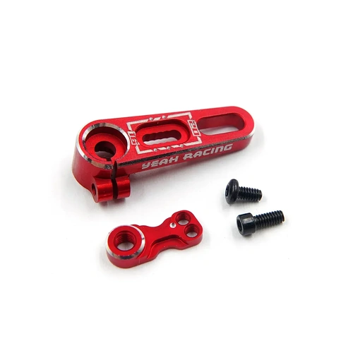 Yeah Racing Aluminium 25T Servo Horn - Red