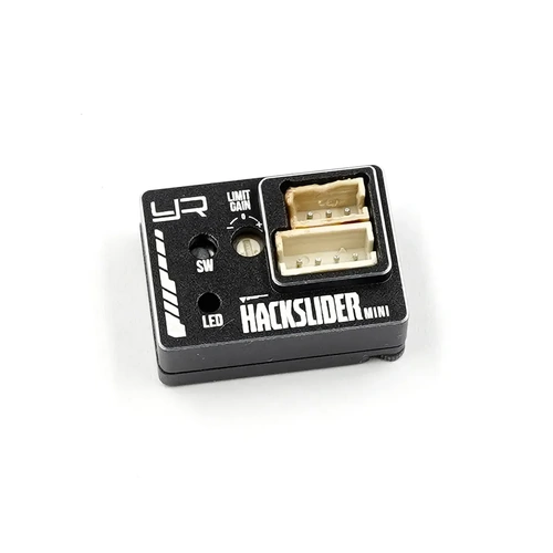 Yeah Racing Black Aluminium Mini Hackslider V4 Adjustable Gyro Drift Stability Control System