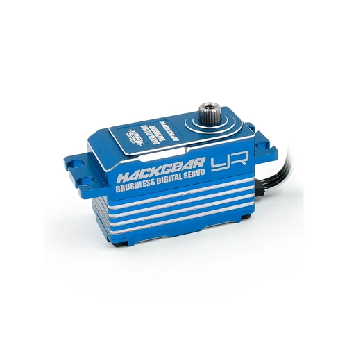 Yeah Racing Aluminium Hackgear Low Profile 14kg 8.4V Brushless Metal Geared Servo - Blue