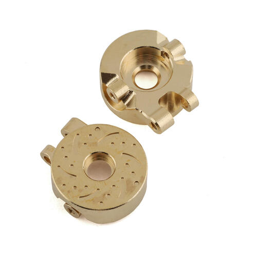 Yeah Racing Traxxas TRX-4M  Brass Steering Knuckles (Gold) (2) (20g)