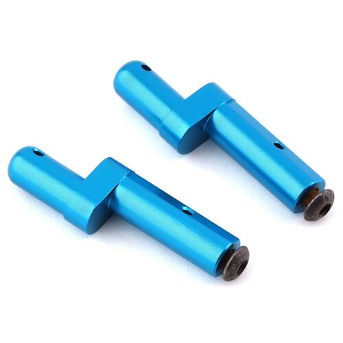 Yeah Racing Tamiya TT-02 Aluminum Battery Posts (Blue) (2)