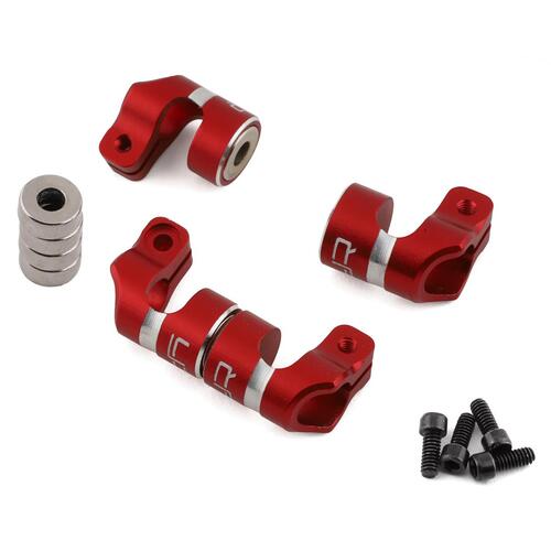 Yeah Racing Aluminum Magnetic Body Hole Marker Kit (Red)