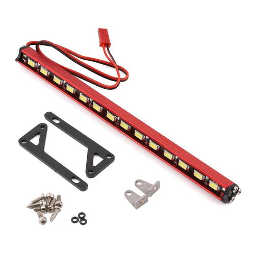 Yeah Racing HV Aluminum LED Light Bar (Red) (159x100mm)