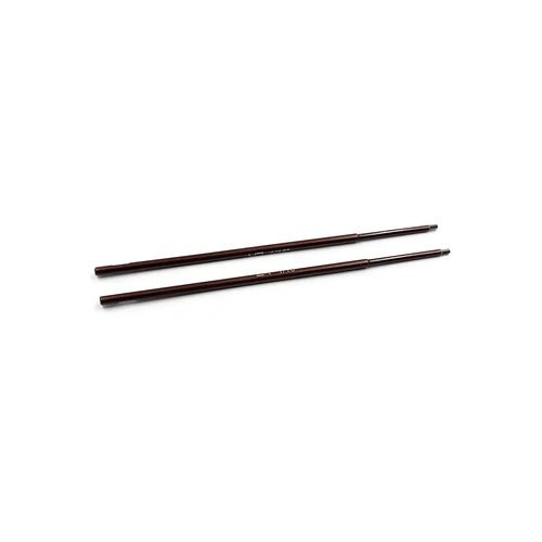 Yeah Racing Spring Steel 1/6" x 120mm Speed Hex Driver Tips 2Pcs - Bronze