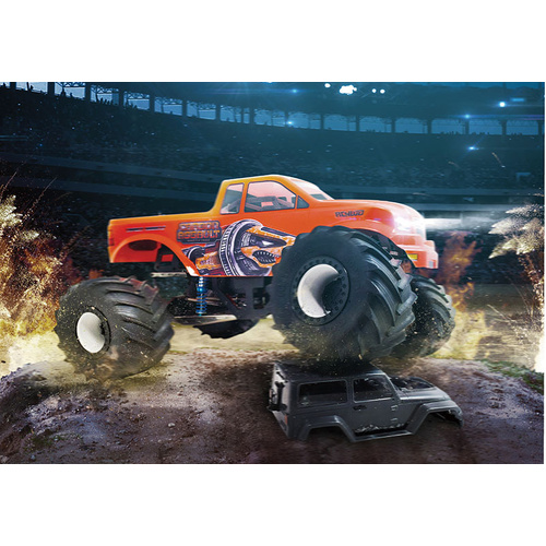RC4WD Carbon Assault 1/10 Monster Truck w/ Manticore Lexan Body Set - Z-RTR0041