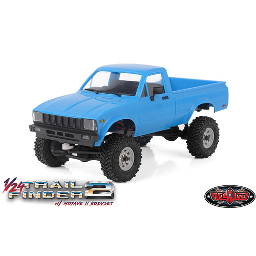 RC4WD 1/24 Trail Finder 2 RTR W/ Mojave II HardBody Set (Blue)
