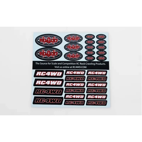 RC4WD Small Decal Sheet