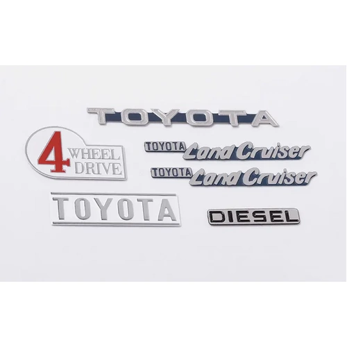 CRUISER BODY EMBLEM SET