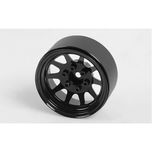 OEM Stamped Steel 1.9" Beadlock Wheels (Black)