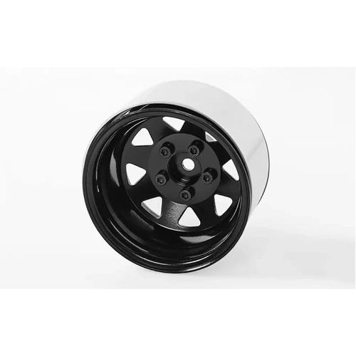 RC4WD 5 Lug Deep Dish Wagon 1.9" Steel Stamped Beadlock Wheels (Black)