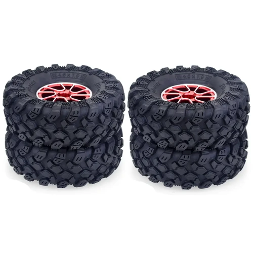 ZD Racing Pirates 1.9inch 1/10 Crawler car Tires Red