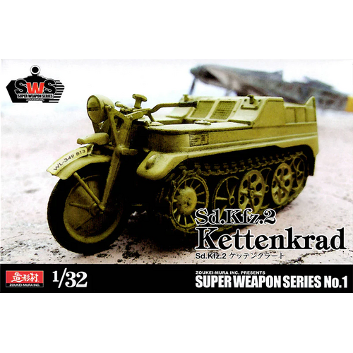 Zoukei Mura 1/32 Sd.Kfz.2. Kettenkrad Plastic Model Kit - ZM-SWPS01