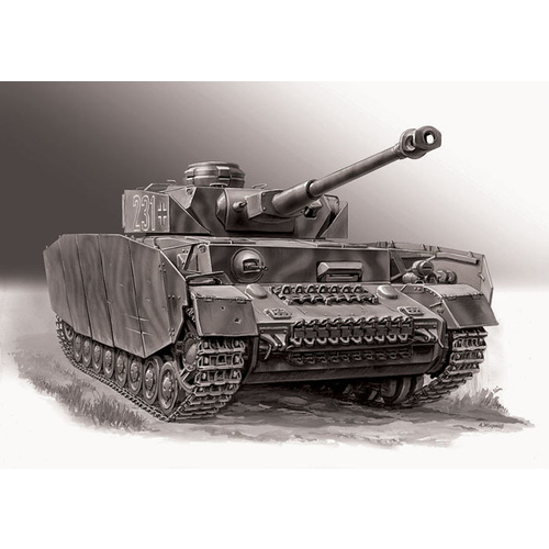 Zvezda 3620 1/35 Panzer IV Ausf.H Plastic Model Kit