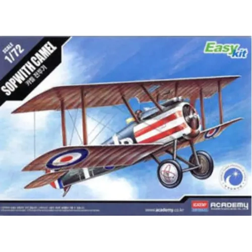 Academy 12447 1/72 Sopwith Camel WWI Fighter Plastic Model Kit