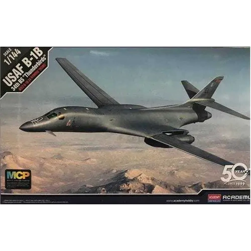 Academy 12620 1/144 Rockwell USAF B-1B Lancer "Thunderbirds" Plastic Model Kit