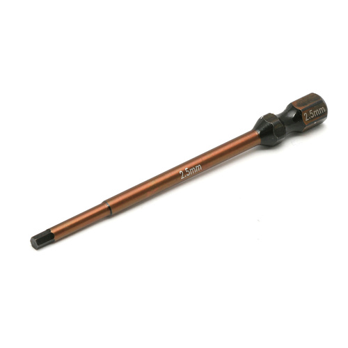 Team Associated FT 1/4 in Hex Driver Bit, 2.5 mm standard