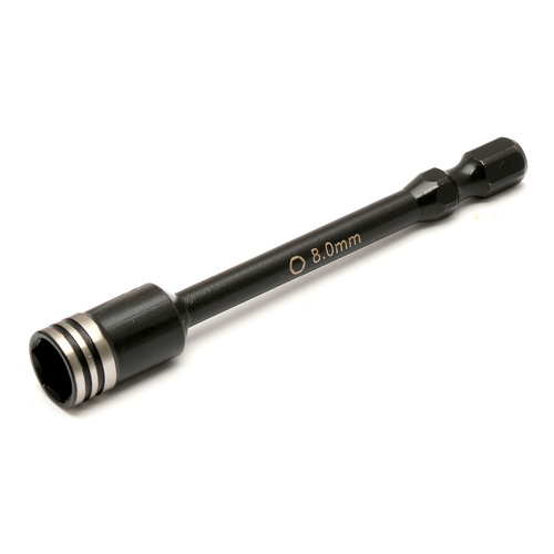 Team Associated FT 1/4 in Nut Driver Bit, 8.0 mm