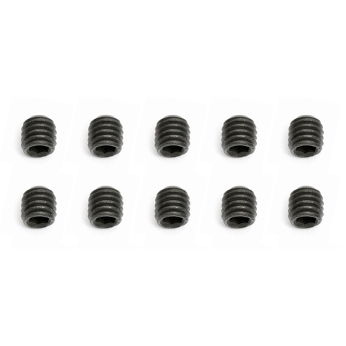Team Associated Set Screws, 3x3 mm