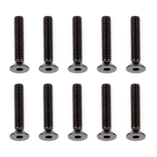 Team Associated Screws, M2.5x14 mm FHCS
