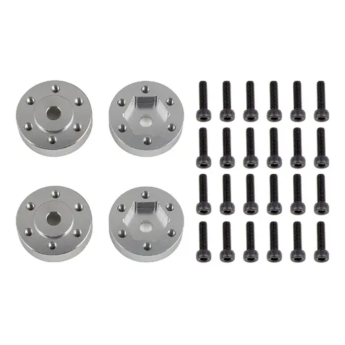 Team Associated FT Enduro Beadlock Hex Adapters, aluminum 42103