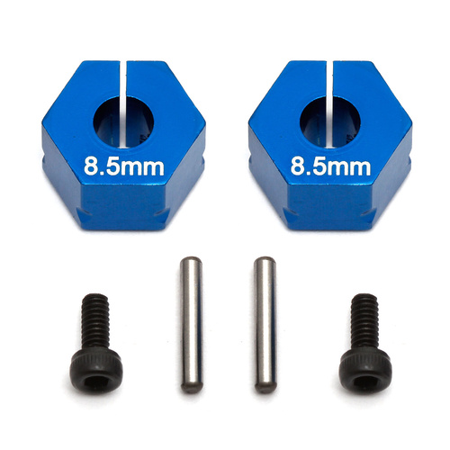 team associated FT Clamping Wheel Hexes, 8.5mm