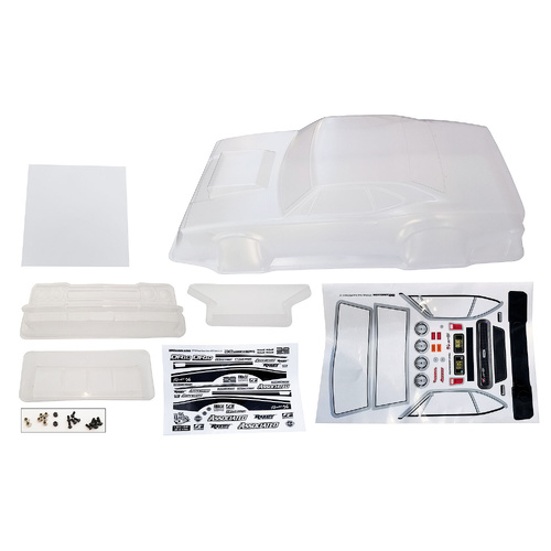 Team Associated DR10 Reakt Drag Body, clear