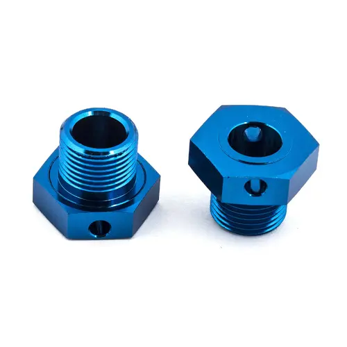 team associated Wheel Hexes, +1mm wide