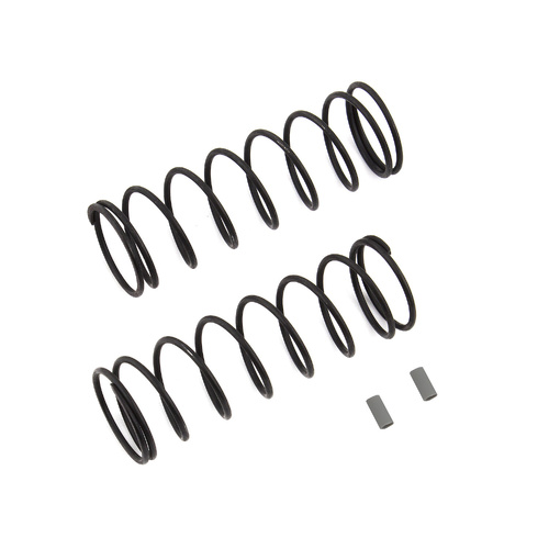 team associated Front Springs V2, gray, 5.3 lb/in, L70, 9.0T, 1.6D