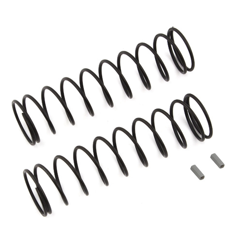 team associated Rear Springs V2, gray, 4.2 lb/in, L86, 10.75T, 1.6D