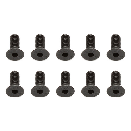 team associated Screws, 4x10 mm FHCS