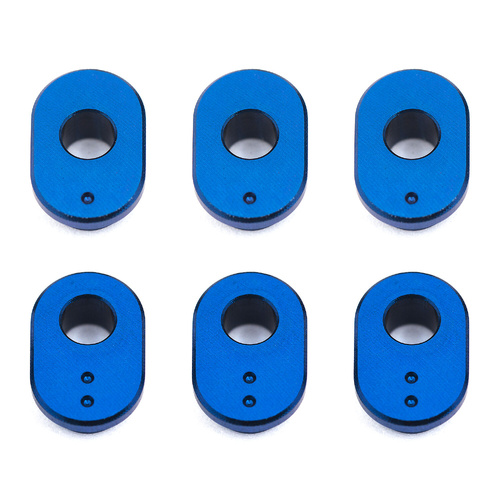 team associated RC10F6 Caster Bushings, aluminum